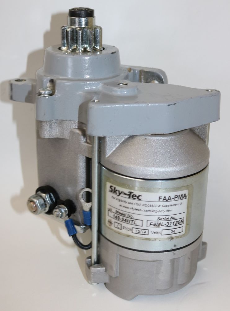 149-24HTL Starter Assy - Counter Rotating, LH Solenoid - 24V, 149 Tooth